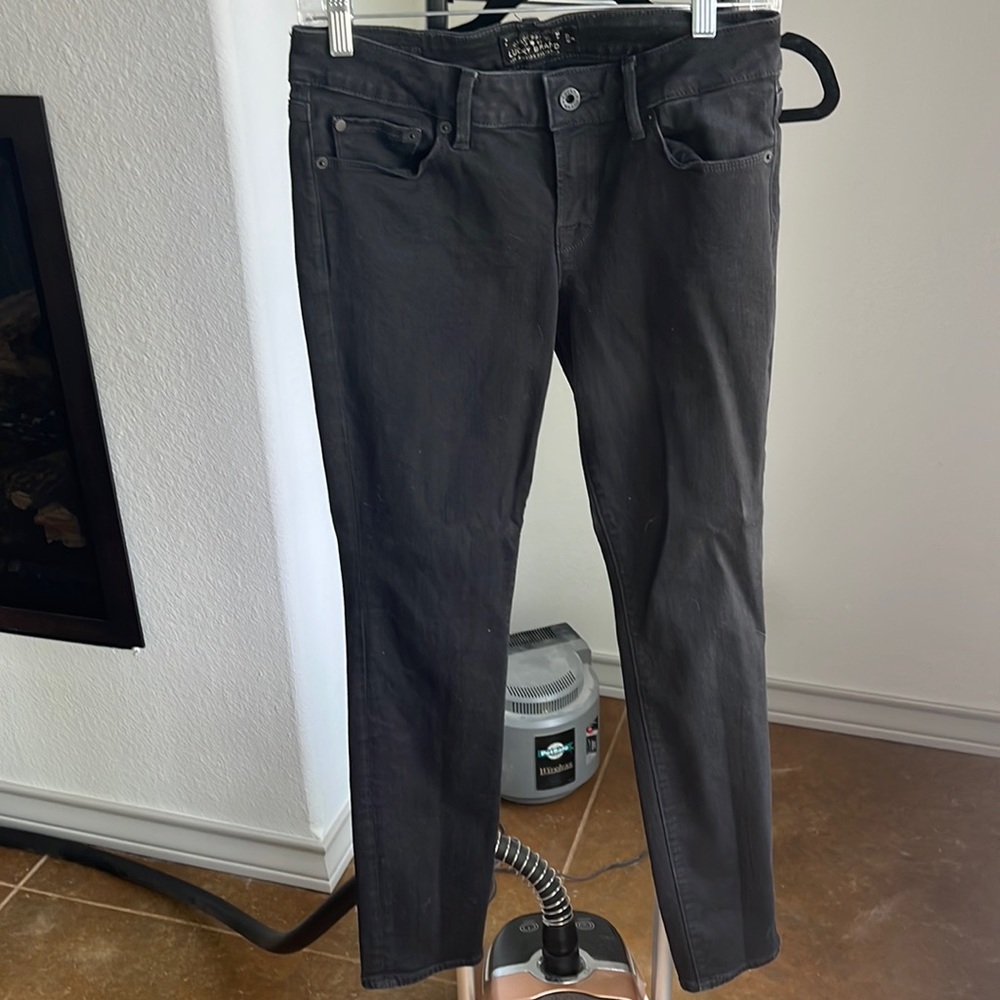 Black Lucky Brand Skinny Jeans Size 6/28